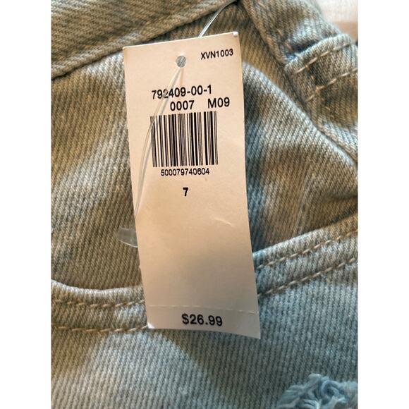 NWT Old Navy Girl's Denim Shorts and Cotton Tank Top Shorts Size 7/Top Size 8 - Picture 5 of 8